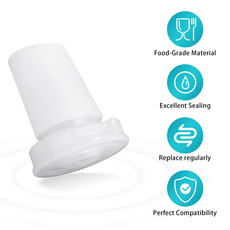 [Australia - AusPower] - 4 Pack Water Bottle Mouthpiece Replacement for Brita Water Bottle, Silicone Water Bottle Bite Valve Replacement Parts Compatible with Brita Filter Water Bottles & Brita Stainless Steel Water Bottle 4 Pcs 