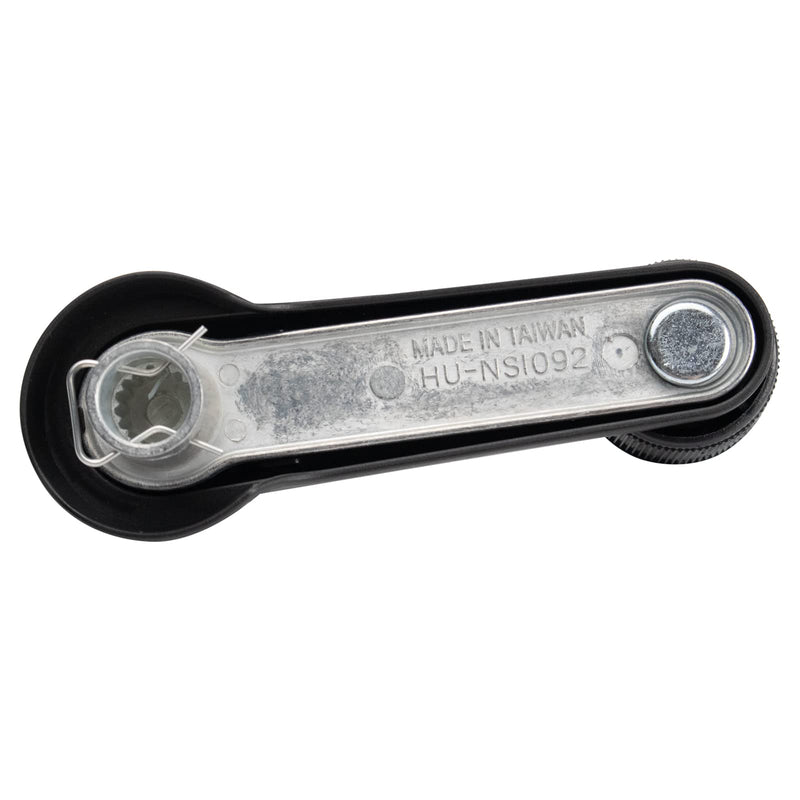 [Australia - AusPower] - TRQ Front Window Crank Handle Black LH RH Pair for Nissan D21 Pickup Truck New 