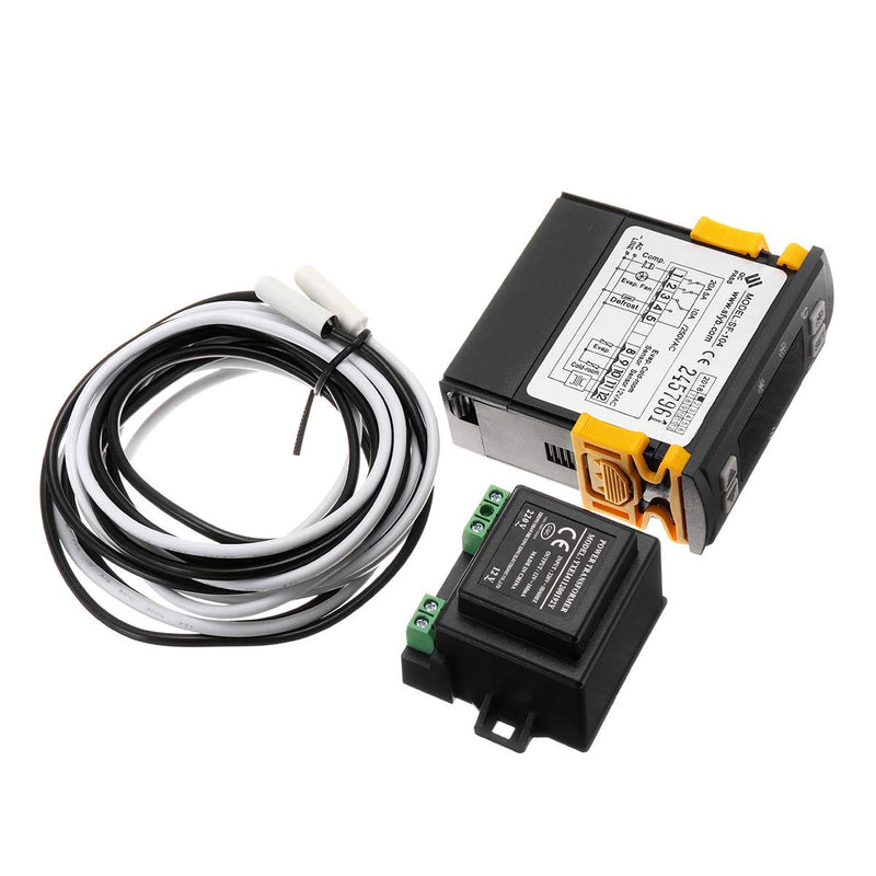 [Australia - AusPower] - MXBAOHENG Thermostat Temperature Controller SF-104 Digital Display Temperature Regulator 110V Evaporator Fan Controller Defrost Heating Wire Controller 