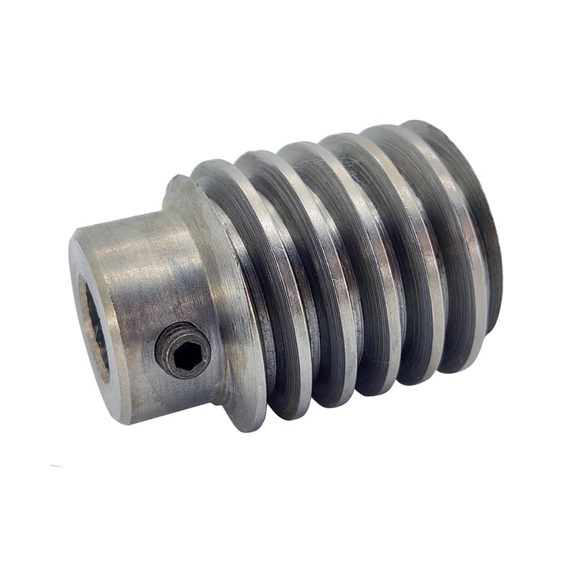 [Australia - AusPower] - Worm Gear Set 1.5M-20T 20:1 Ratio 1.5 Mod Carbon Steel Rod Shaft 20Teeth Brass Gear Wheel Reduce Transmission Part (Gear-8mm, Rod-8mm Bore) Gear-8mm 