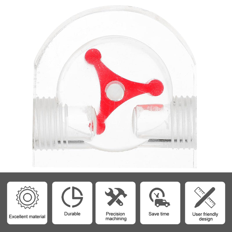 [Australia - AusPower] - MERRYHAPY Flow Indicator: Water Cooling Monitoring Flow Meter with Thread for PC Computer Water Cooling System 