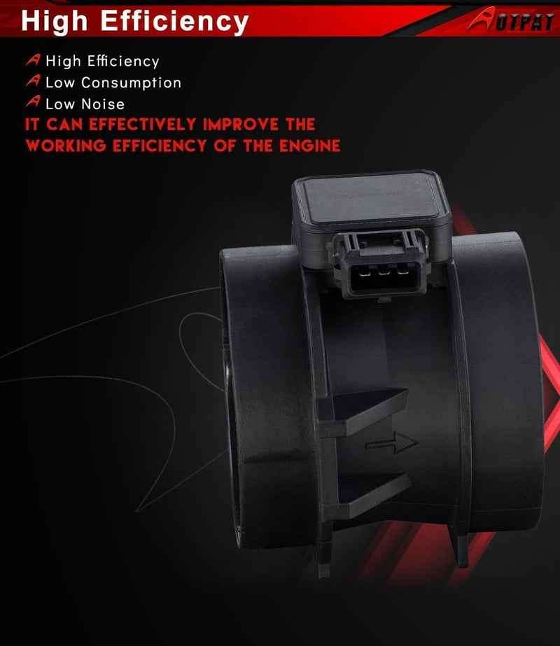 Mass Air Flow Sensor Meter MAF Compatible for:-Hyundai Tucson 2005-2009, Tiburon 2003-2008, Sonata 2001-2005, Santa Fe 2001-2006 for:-Kia Optima 2001-2006, [6Cyl 2.5L 2.7L] Replace# 28164-37200