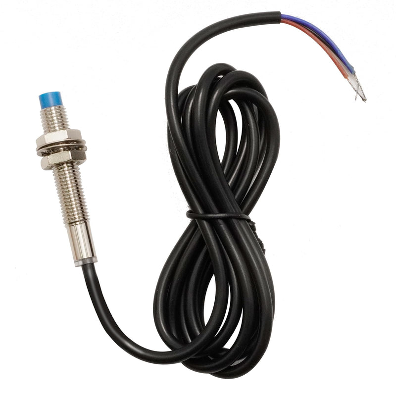 [Australia - AusPower] - 5Pcs NC Normally Close NPN Inductive Proximity Sensor Switch, M8 Detector 2mm DC6V-36V 3 Wire LJ8A3-2-Z/AX, Replace for Automotive Manufacturing Robotics 