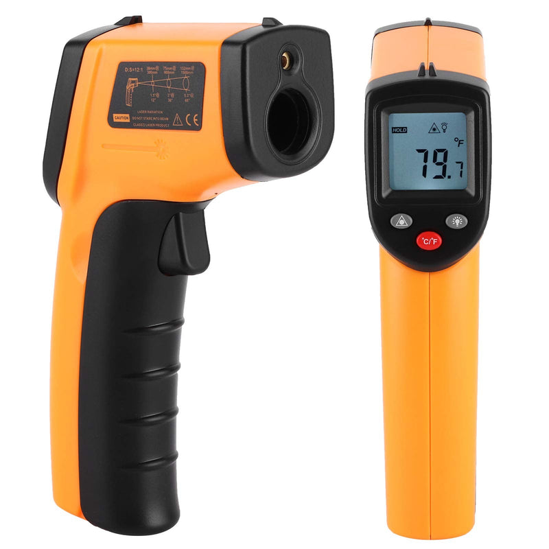 [Australia - AusPower] - Lafey GM320-50-400 deg Industrial Infrared Thermometer Handheld Non-Contact Temperature with LCD Display 