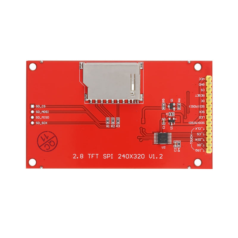 [Australia - AusPower] - 2.8" SPI TFT LCD Display Module Touch Panel ILI9341 2.8 Inch TFT LCD Monitor with Stylus 240x320 Touch Screen Monitor Module for Arduino 