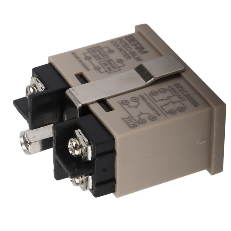 [Australia - AusPower] - H7Ec BLM Digital Traffic Counter H7Ec BLM Digital Electrical Counter Totalizer Without Voltage Input with 6 Digit LCD Display 