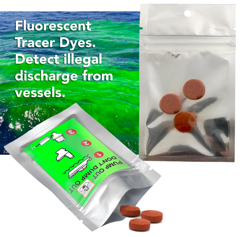 [Australia - AusPower] - New Resources Group Marine Water Leak Fluorescent Tracing Tablets Pack Neon Green Dyes Detect Illegal Discharge Boats, EPA Standard Sewer and Drain Commercial 10 Pack 