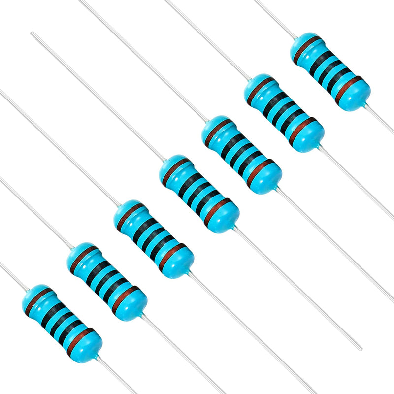 Chanzon 50pcs 1W 100 ? ohm Metal Film Fixed Resistor 0.01 ±1% Tolerance 100R MF Through Hole Resistors Current Limiting Rohs Certificated [1ZC10] 100 ohm