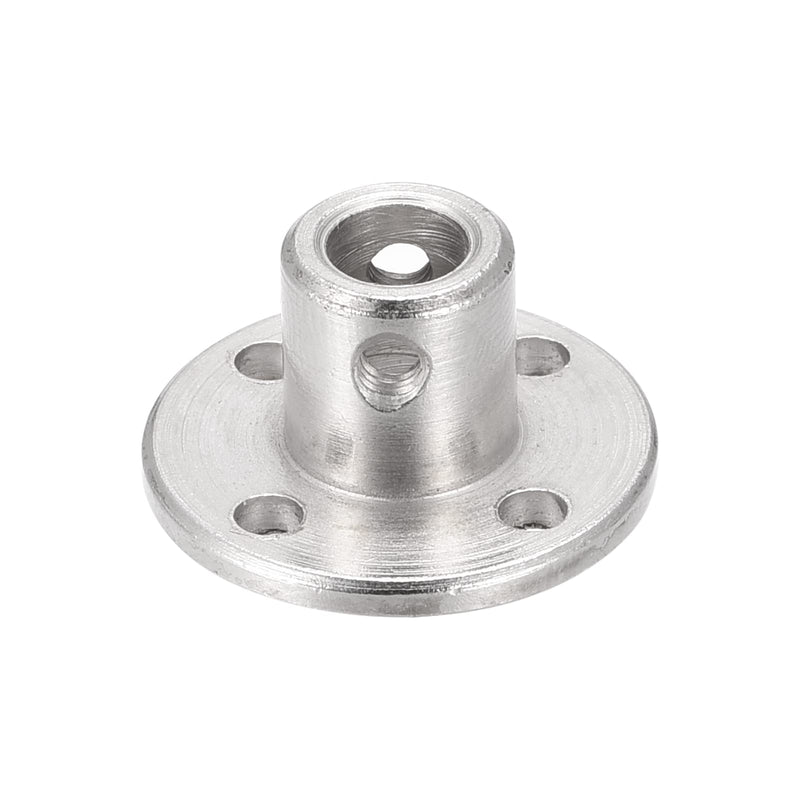 [Australia - AusPower] - MECCANIXITY 4pcs 6mm Flange Coupling Connector, Shaft Axis Fittings for DIY RC Model Motors, with 8pcs Fastening Screw 2pcs M1.5 Hex Wrench 