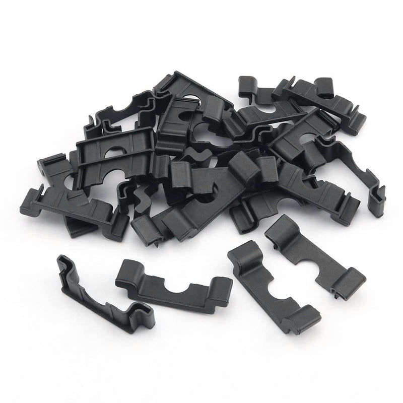 [Australia - AusPower] - 30PCS 35mm Terminal Block DIN Rail Cut Resistant ProtecRail End Cap Protector for C45 DIN Rail 35mm Wide 