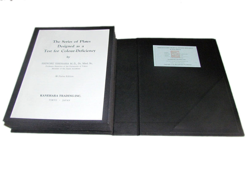 [Australia - AusPower] - KANEHARA Ishihara Test Chart Books for Color Deficiency 24 Plates. by KANEHARA 