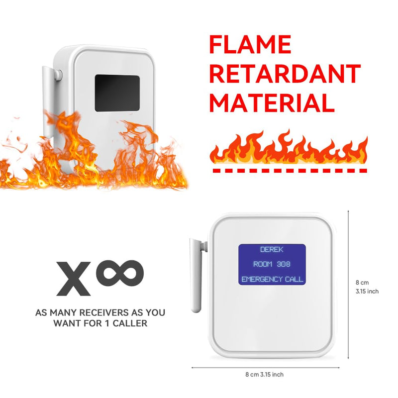 [Australia - AusPower] - FORFEND Caregiver Pager Black 