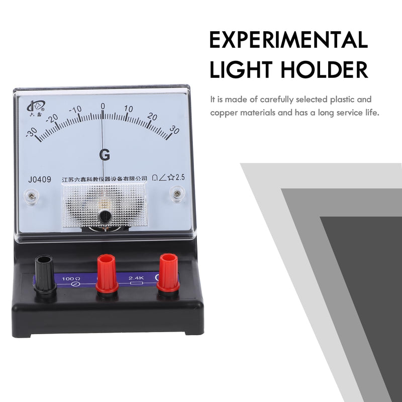 [Australia - AusPower] - Angoily Ammeter Physics Experiment Apparatus Analog Ampere Tester Hand Tools Analog Galvanometer Manual Volt Meter Current Measuring Indicator Microammeter Panel Plastic Ohmmeter 