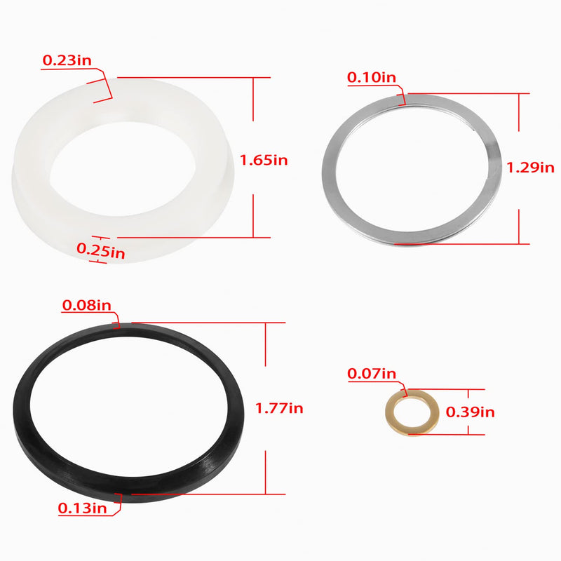 [Australia - AusPower] - for Power Team Hydraulic Ram Seal Kit for OTC 10 Ton Cylinder (Power Team/SPX) 4105 420576 Seal Replacement Kit for Hydraulic Lifting Cylinders 