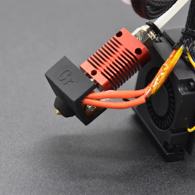 Creativity CR10 Hotend Assembled MK8 Extruder Kit Full Set (with 0.4MM Nozzles) Upgrade for 3D Printer CR 10/CR 10S/S4/S5 Replacement Parts