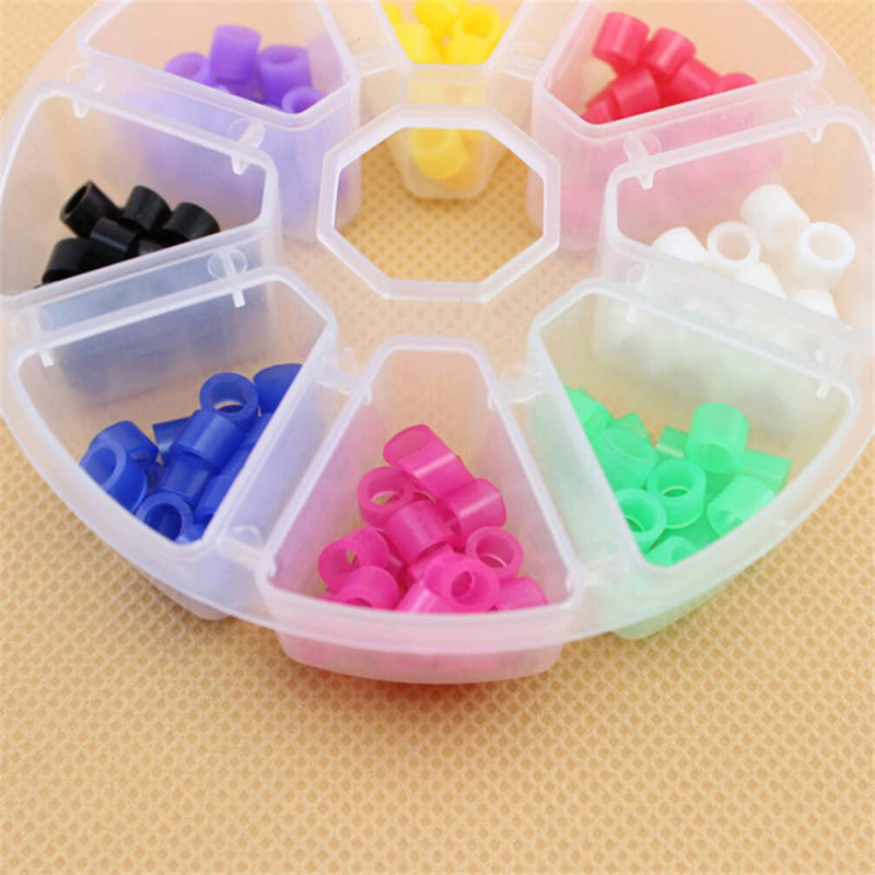 [Australia - AusPower] - Healifty Dental Code Rings, 320pcs Silicone Color Code Rings for Distinguish Dental Instruments, Easy Clean, Non?Toxic, Orthodontic Code Ring for Scaler Dental Tool 320pcs Style 3 