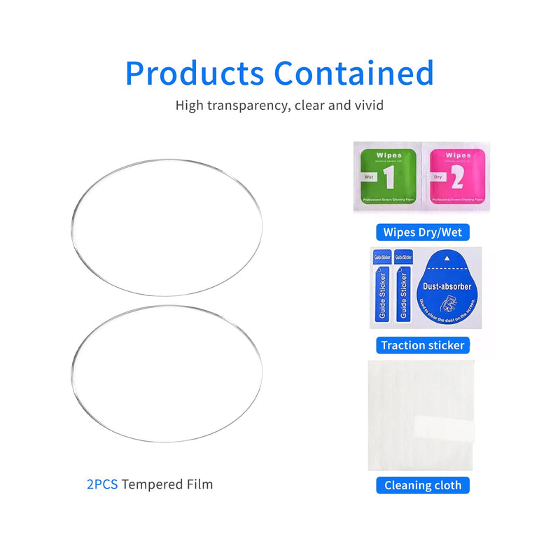 [Australia - AusPower] - 2-Pack Tempered Glass Screen Protector Compatible with EKO CORE 500 Digital Stethoscope 2.5D 9H Hardness Anti-Scratch Design for Maximum Protection and Clarity(2) 