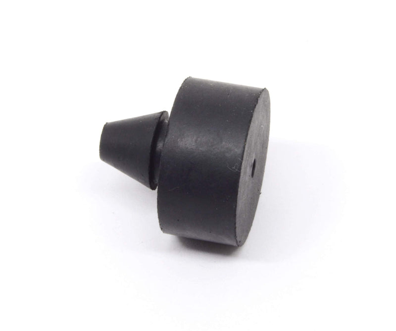 [Australia - AusPower] - Black SBR Rubber, Push-in Bumper - Bumper Diameter - 1", Bumper Height - 1/2", Fits Panel Hole Diam - 3/8" 6 