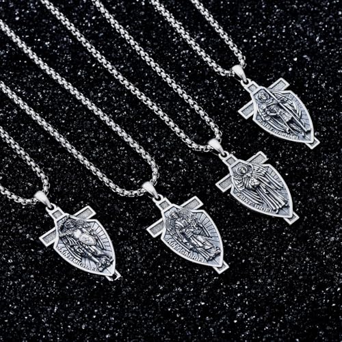 925 Sterling Silver Necklace for Women Christmas Birthday Gifts St Michael