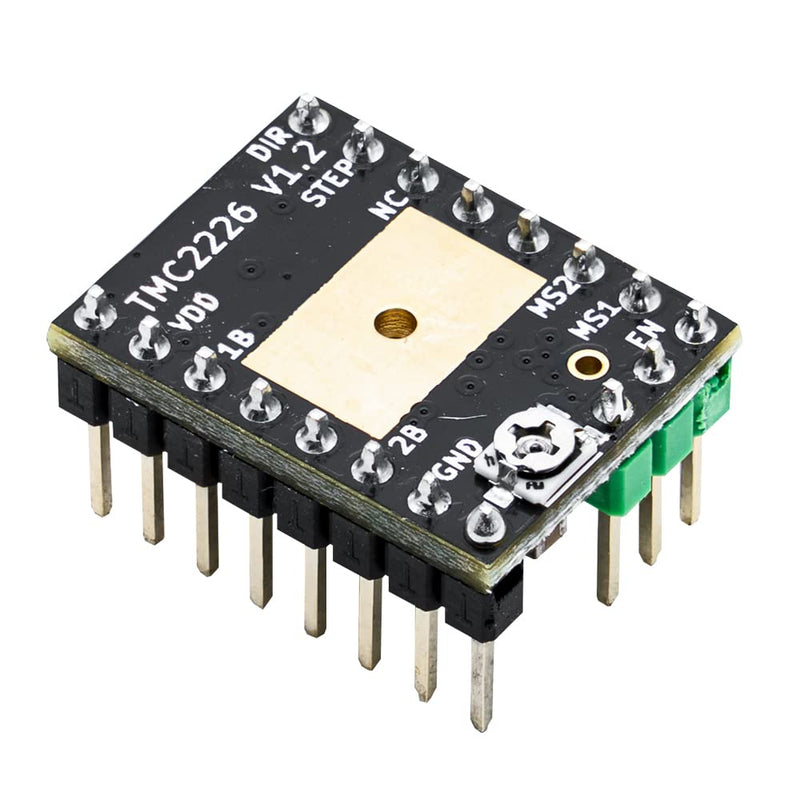 5-Pack MKS TMC2226 Stepper Motor Driver StepStick V1.2 3D Printer Parts 2.5A UART Ultra Silent Better Heat Dissipation Replacing TMC2225 TMC2209 TMC2208