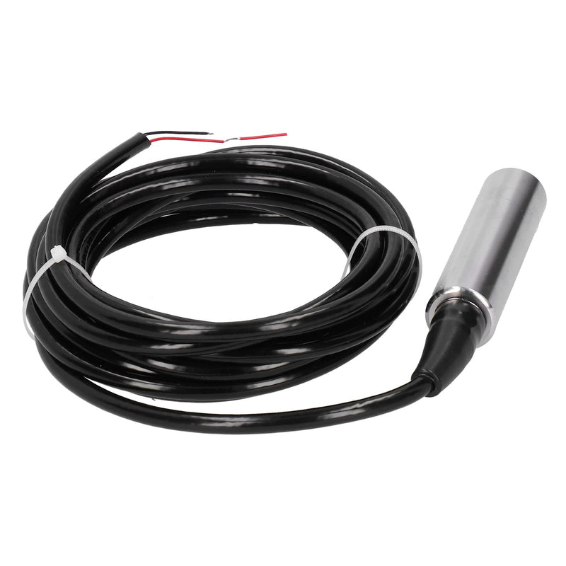 [Australia - AusPower] - YB‑2J‑F Liquid Level Transmitter 5m Cable Water Level Sensor Detector 12‑32VDC 4‑20mA 304 Stainless Steel Liquid Level Sensor (0‑) 