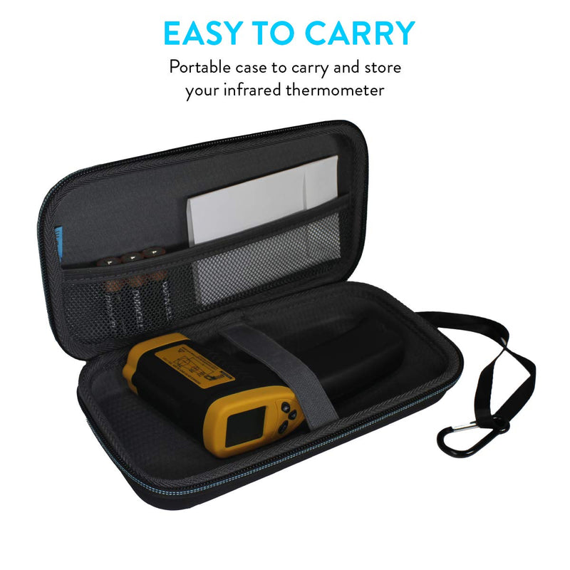 [Australia - AusPower] - TUDIA EVA Empty Case Compatible with Viproud, Frida Baby, iHealth, ANMEATE & GoodBaby/Etekcity Lasergrip 774 / 1022D Dual Laser/ThermoPro TP30 No-Touch Forehead Digital Thermometer 