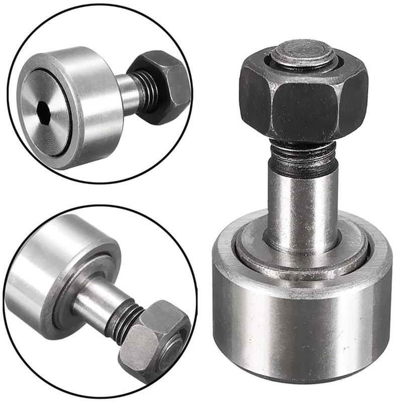 [Australia - AusPower] - Cam Follower Needle Roller Bearing, CF5/KR13 13mm Roller Diameter Stud Type Track Cam Followers for Machine Tool Guide Rail and 3D Printers 4pcs 4 CF5/(KR13) 