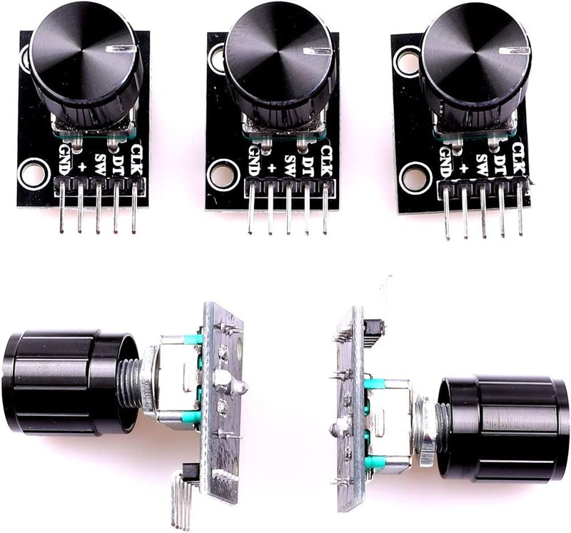 RUNCCI-YUN 6 x KY-040 Rotary Encoders Rotary Encoder Module for Arduino