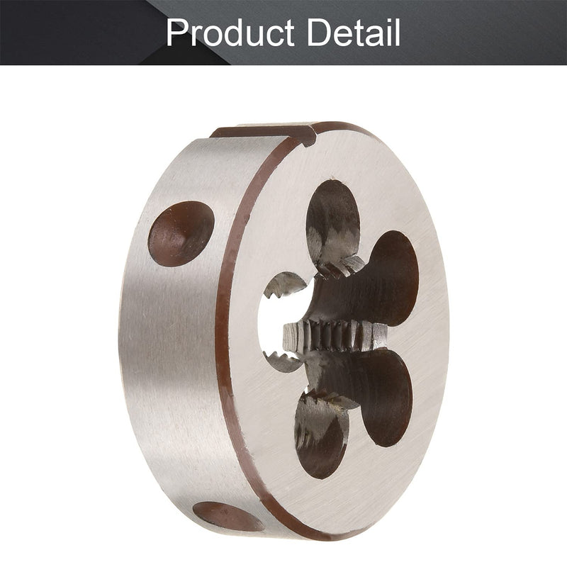 [Australia - AusPower] - Utoolmart 5/8-18 Round Die, Machine Thread Right Hand Threading Die, Alloy Tool Steel 1pcs 