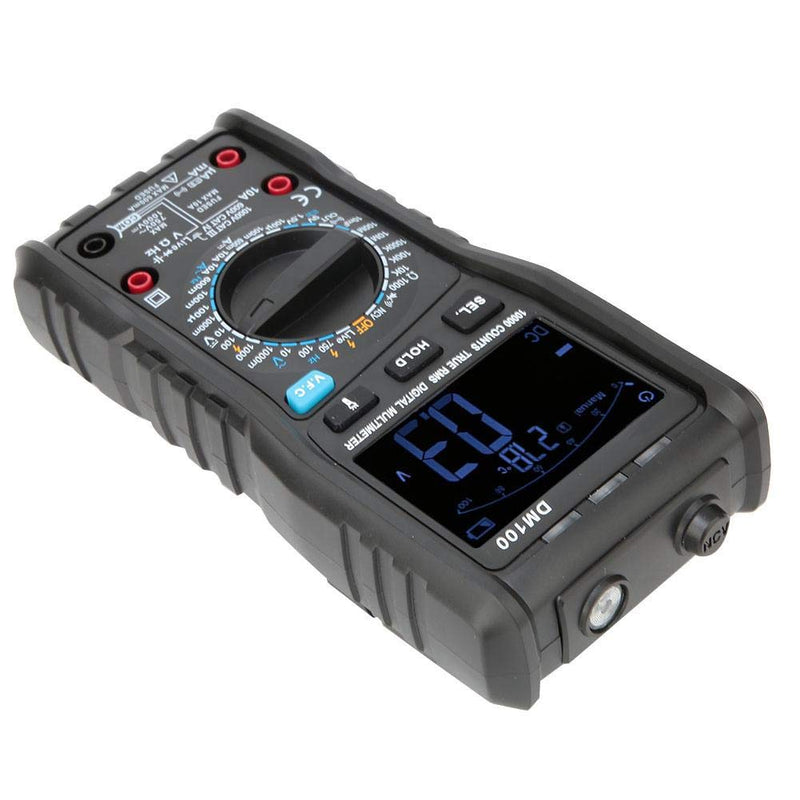 [Australia - AusPower] - Multimeter, DM100 Multimeter Digital High-Precision Intelligent AC/DC Voltage Current Frequency Tester oscilloscope multimeter Digital Multimeter 