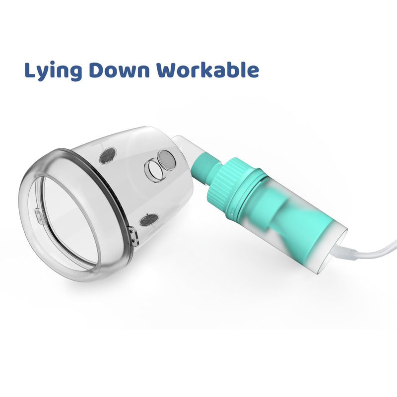 Lying Down Nebulizer Cup and Inhaler Mask for Cats and Small Dogs, Oxygen Mask for Pets (No Nebulizer Device) (L) L