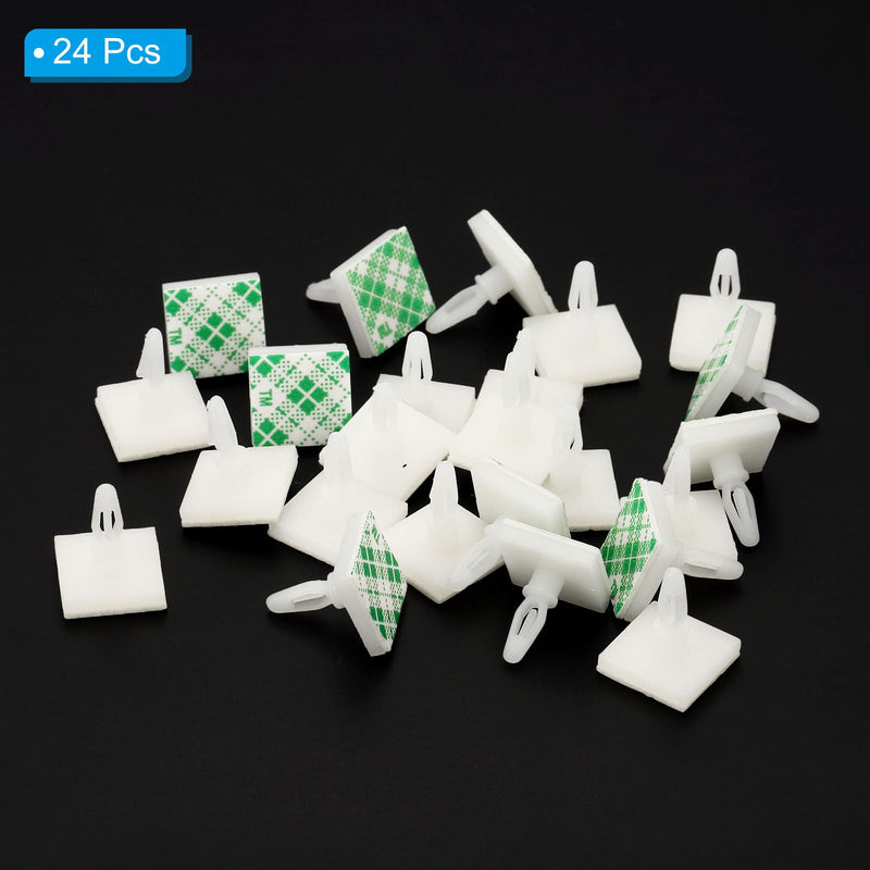 [Australia - AusPower] - PATIKIL Sticky PCB Spacer, 24 Pcs Adhesive Standoffs 0.25" Supporting Height Adhesive Insulated Standoffs for PCB PC Board Support, White 0.25" 