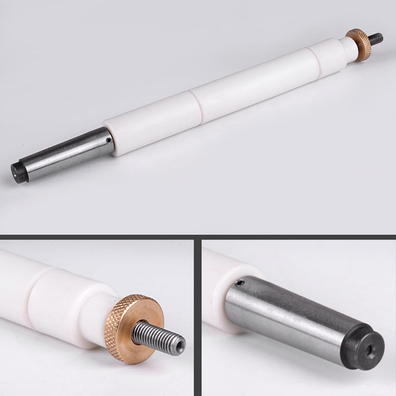 Woodworking Lathe Buffing System，2 Step-2 Wheel Bufffing Mandrel MT2