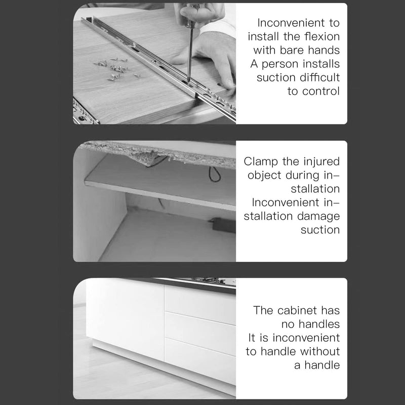 [Australia - AusPower] - Drawer Front Mounting Bracket, 2 Pieces Drawer Front Installation Mounting Brackets, Adjustment, Drawer Front Mounting Brackets for Woodworking, Angle Clamps 
