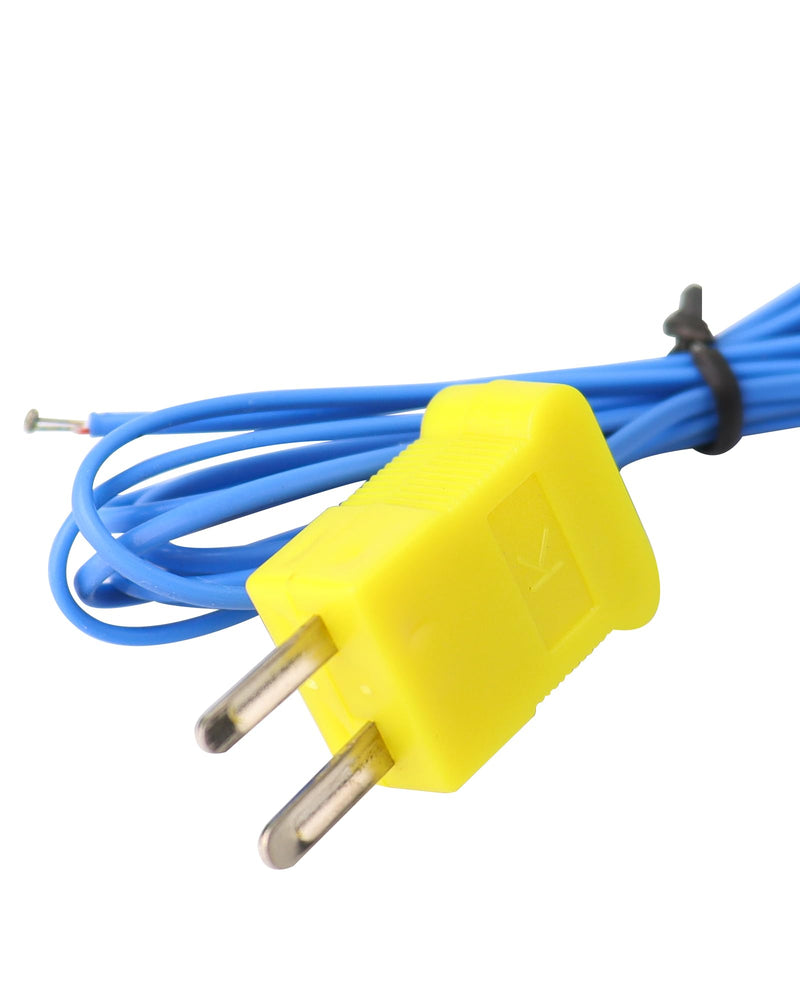 [Australia - AusPower] - K-Type Thermocouple Probe Replace for 80PK-1, Compatible with Fluke 80pk-1 Bead Probe K-Type Temperature Measuring, 1.5-Meter Long 