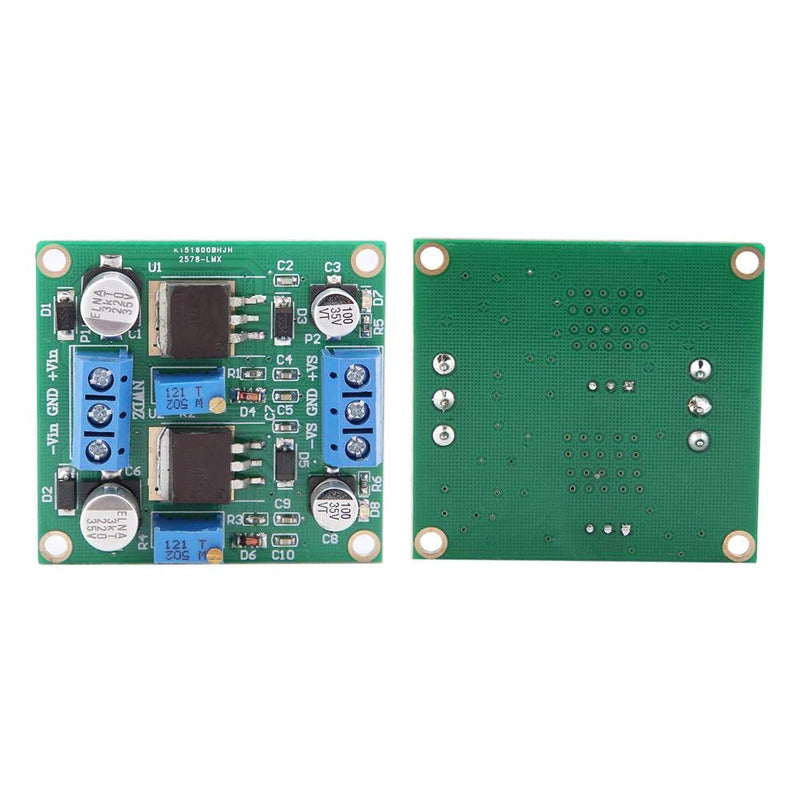 [Australia - AusPower] - Stabilizing Power Module, LM317/337 Positive and Negative Voltage Stabilizing Power Module Low Ripple Linear Adjustable Adjustable Power Supplies 