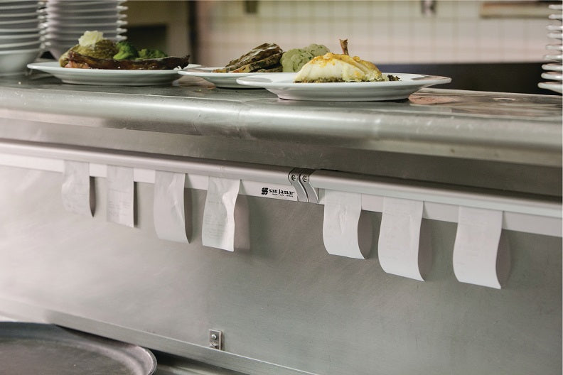 [Australia - AusPower] - San Jamar Check Rack with Mounting Screw Pack for Kitchens and Restaurants, Stainless Steel, 18 Inches, Silver 