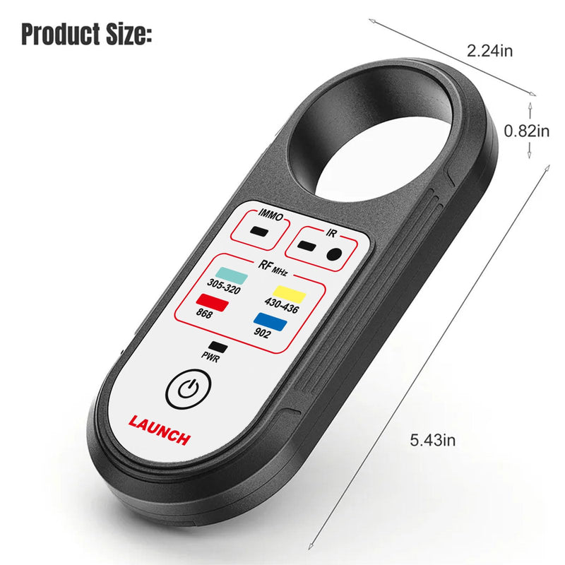 LAUNCH Remote Key Frequency Tester 315/433/868/902MHz Infrared Signal Detection, Key Fob Signal Tester