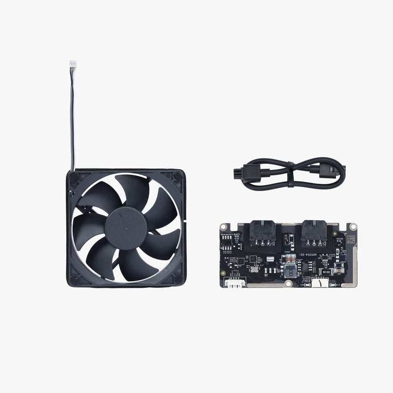Original for Bambu Lab P2S 3D Printer Fan (Exhaust Fan Kit with Blackboard) Exhaust Fan Kit with Blackboard