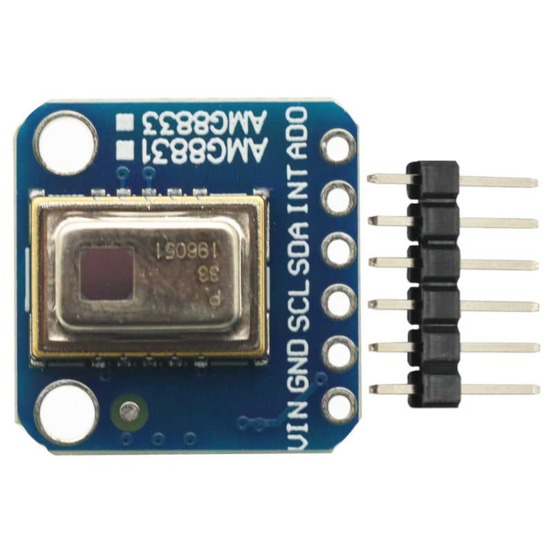 [Australia - AusPower] - AMG8833 8x8 Thermal Camera Sensor IR Infrared Temperature Thermal Imager Array Camera Imaging Sensors Module for Arduino Raspberry Pi 