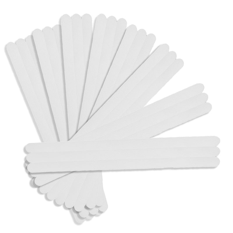 Bathtub Non Slip Stickers Self Adhesive Waterproof Strong Grip Anti Slip Strips for Bath Tub Shower Stairs Ladders Boats Floor Kitchen2x38cm24 Pcs (2 * 38cm 24 Pieces) 2*38cm 24 pieces