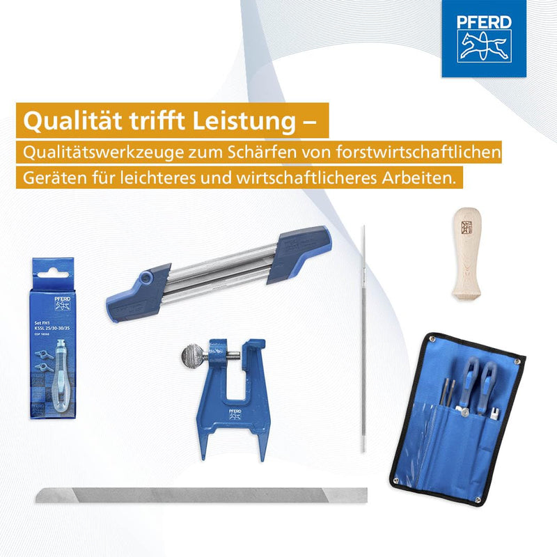 PFERD 18301038 File Vice, to Securely Fix the Guide Rail when Sharpening the Saw Chain, Can be Used Flexibly on Site File Trestle Universal