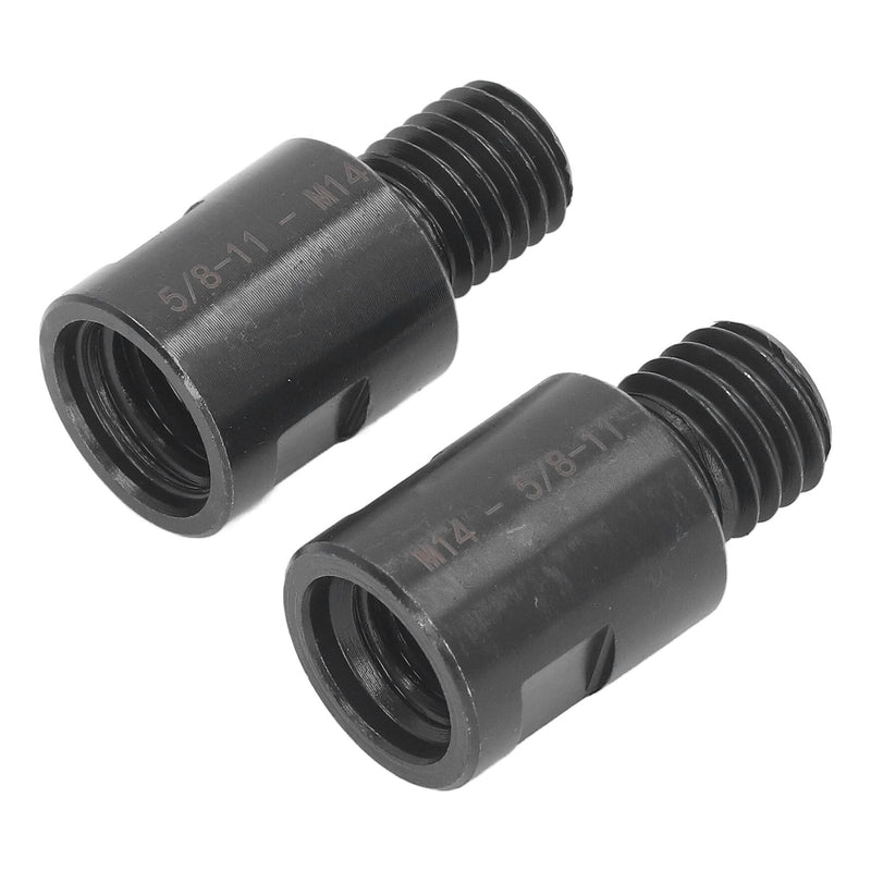 [Australia - AusPower] - ZAWELIYO 2 Piece Threaded Adapter, Stable Connection for Power Tools, Highly Compatible with Various Bits, Alloy Steel, 5/8 Inch to M14 and M14 to 5/8 Inch 