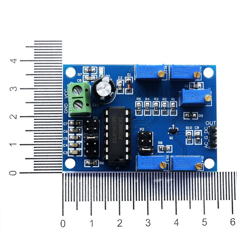 [Australia - AusPower] - Fasizi ICL8038 Medium/Low Signal Generator 10Hz-450KHz Triangle/Rectangle/Sine Wave Generator Module 12V to 15V 
