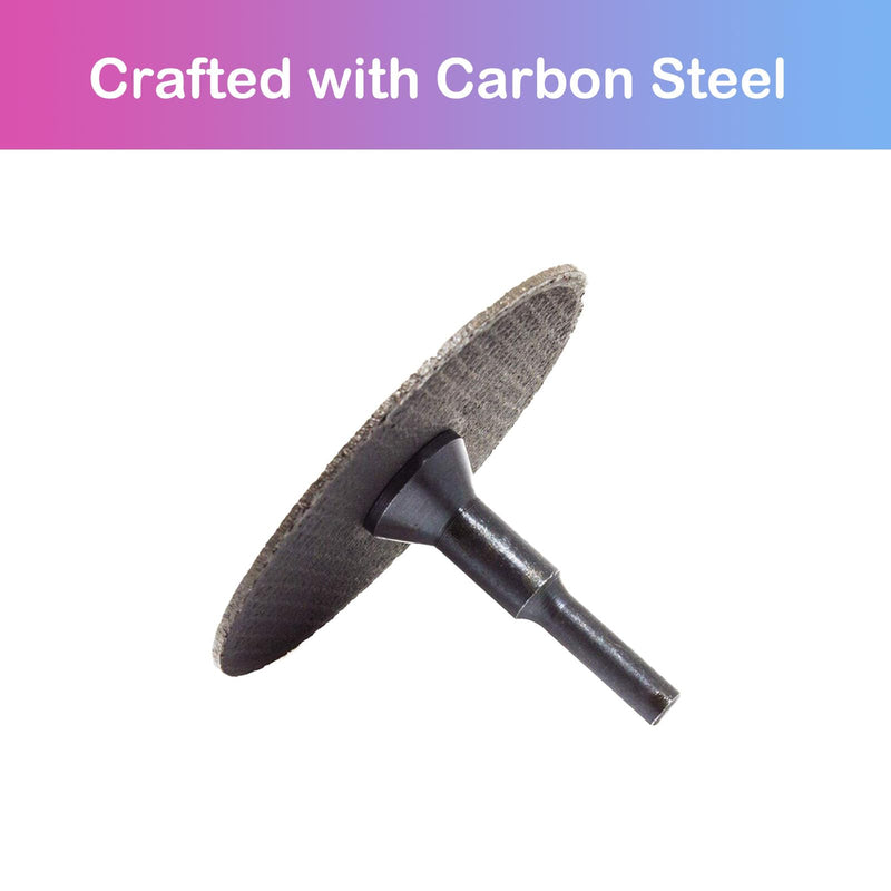 [Australia - AusPower] - Cut-Off Wheel Mounting Mandrel Holder 3/8" & 1/4" Arbor Hole with 1/4" Shaft Stem for Die Grinder Accessories Drill Rotary Tool(3 Pack) 