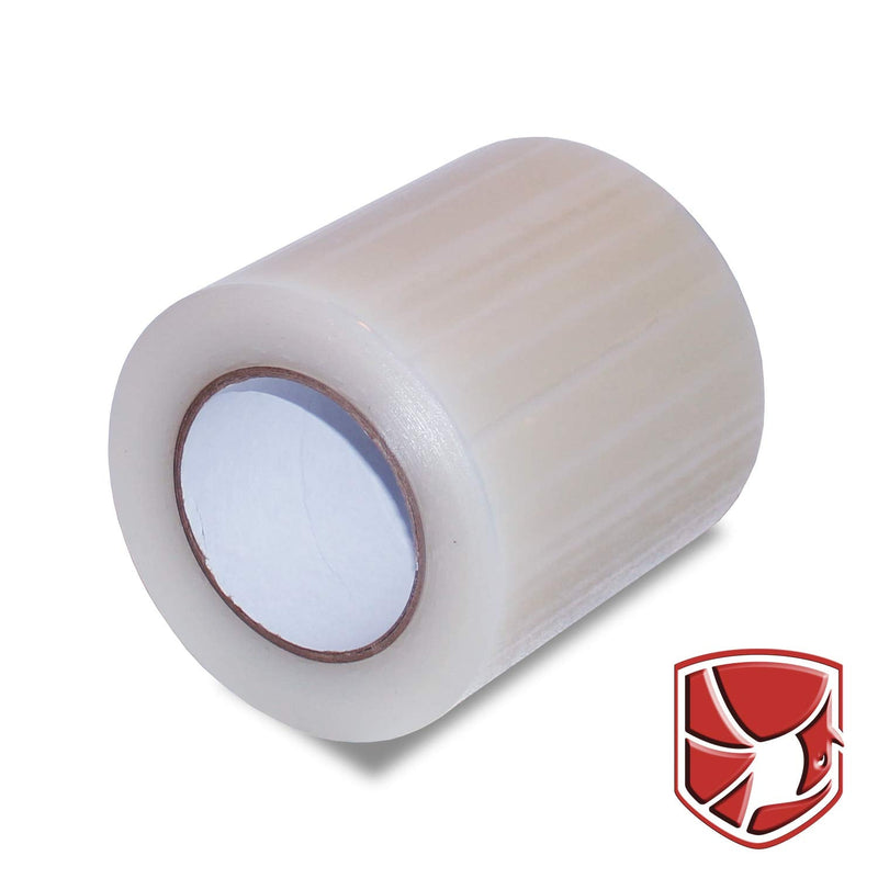 ArmorDillo Bruise Tape, Temporary Paint Protection Film for Cars, 5" x 200ft Perfed Every 6". Towing Paint Protection. Paint Mask, Clear Adhesive Film for Autos