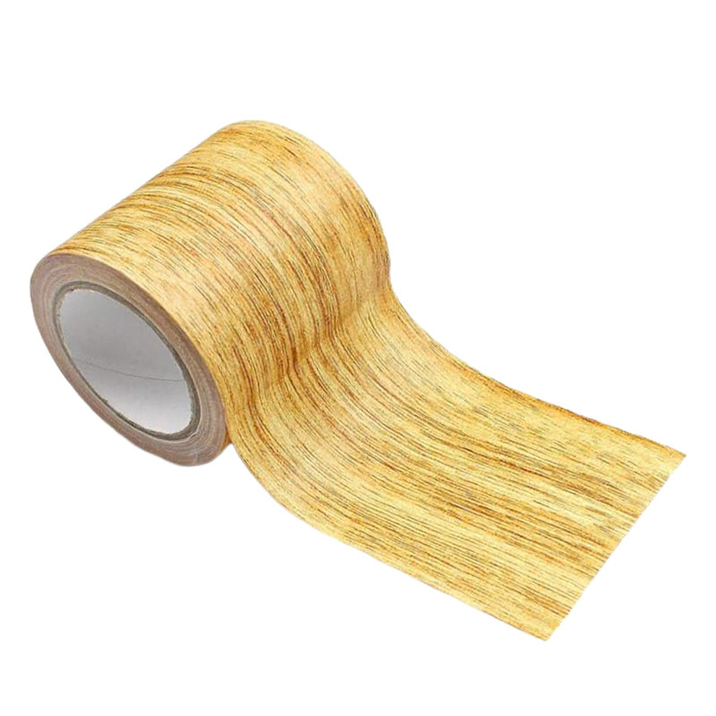 Wood Grain Tape Wood Floor Repair Imitation Woodgrain Duct Tape Roll 5.7cm x 4.57m for Furniture Scratch Repair