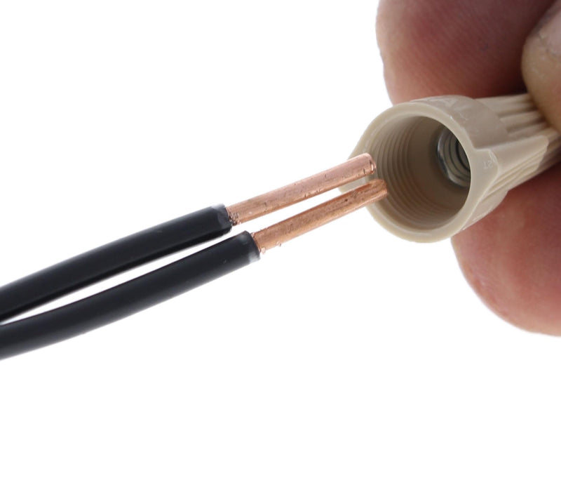 [Australia - AusPower] - IDEAL Electrical 30-341P Twister Wire Connector, Model 341 Tan, (100/Bag) 