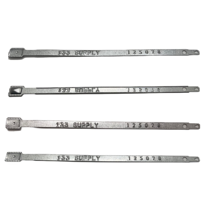 [Australia - AusPower] - 100 Metal Truck Seals - Trailer & Container Security Seals for Load Freight & Shipping 100 