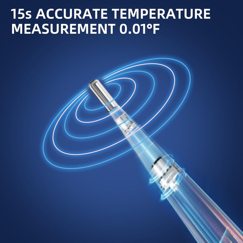 [Australia - AusPower] - [Value Bundle] Berrcom Rechargeable Digital Thermometer AET-F372 & Berrcom Forehead and Ear Thermometer for Adults and Kids ET003 